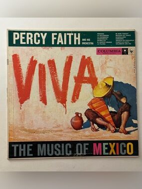 VINTAGE VINYL LP PERCY FAITH AND HIS ORCHESTRA - VIVA! THE MUSIC OF MEXICO
